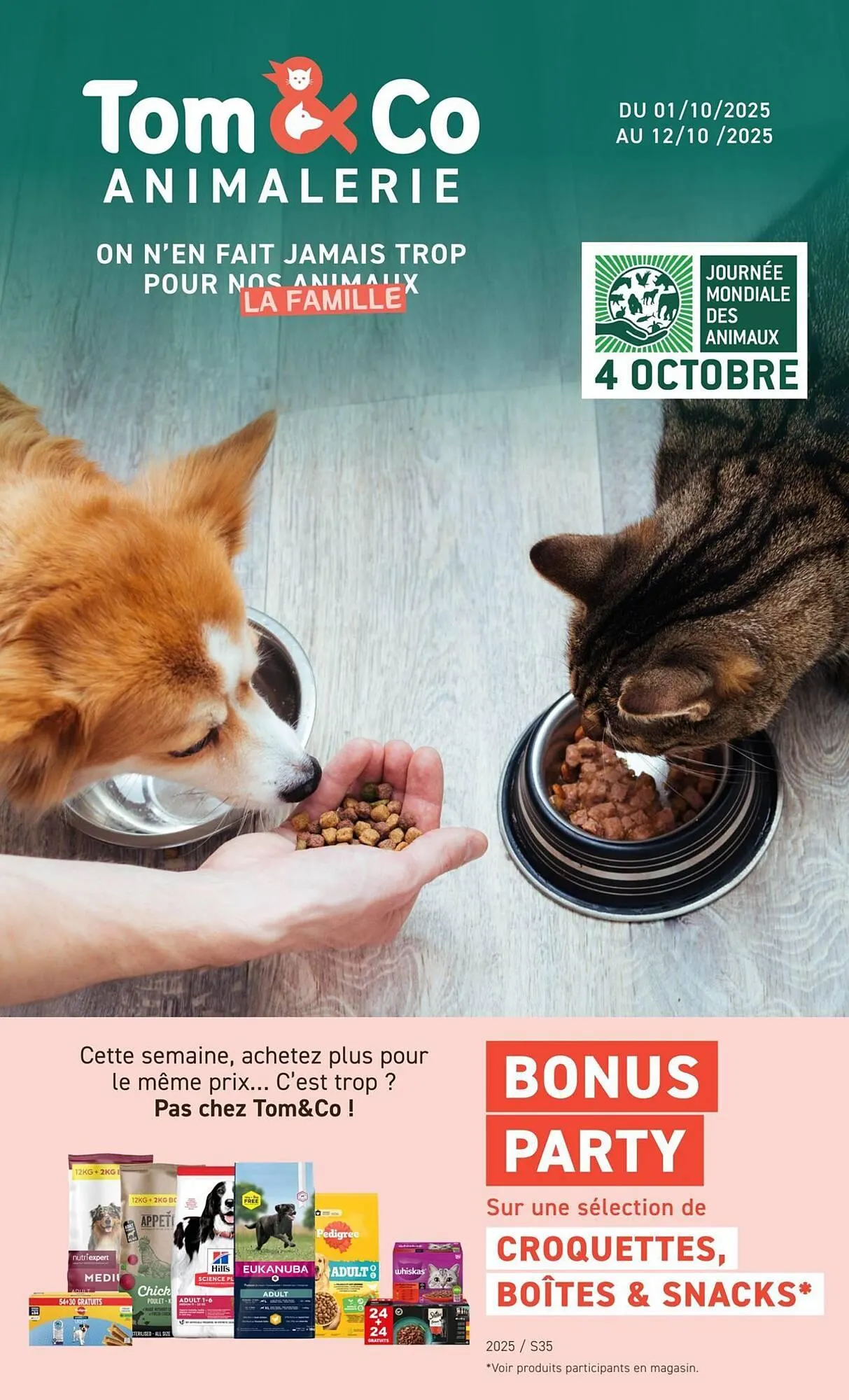 Catalogue Tom&Co du 23 septembre au 12 octobre 2025 - Catalogue page 1