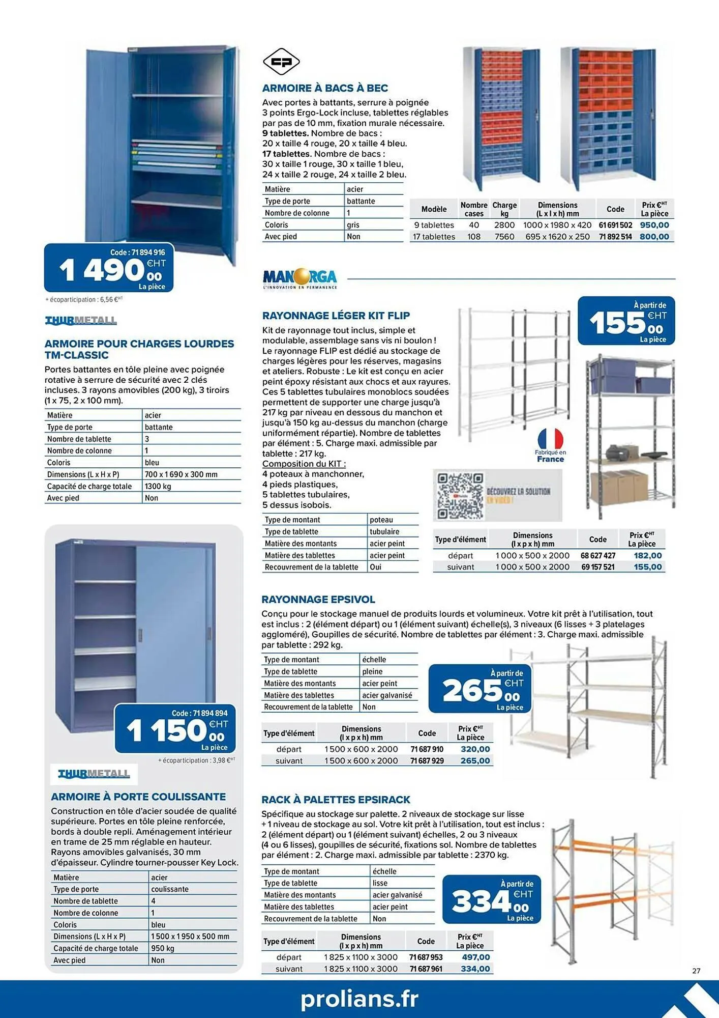 Catalogue Prolians du 16 octobre au 31 décembre 2025 - Catalogue page 27