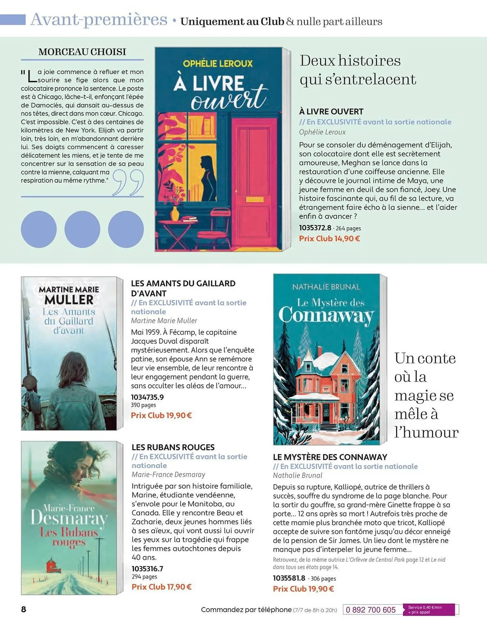 Catalogue France Loisirs du 1 janvier au 28 février 2026 - Catalogue page 8