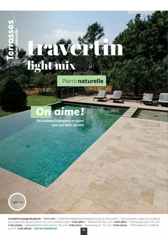 Aménagez votre extérieur SAISON 2025 du 1 janvier au 31 décembre 2025 - Catalogue page 64