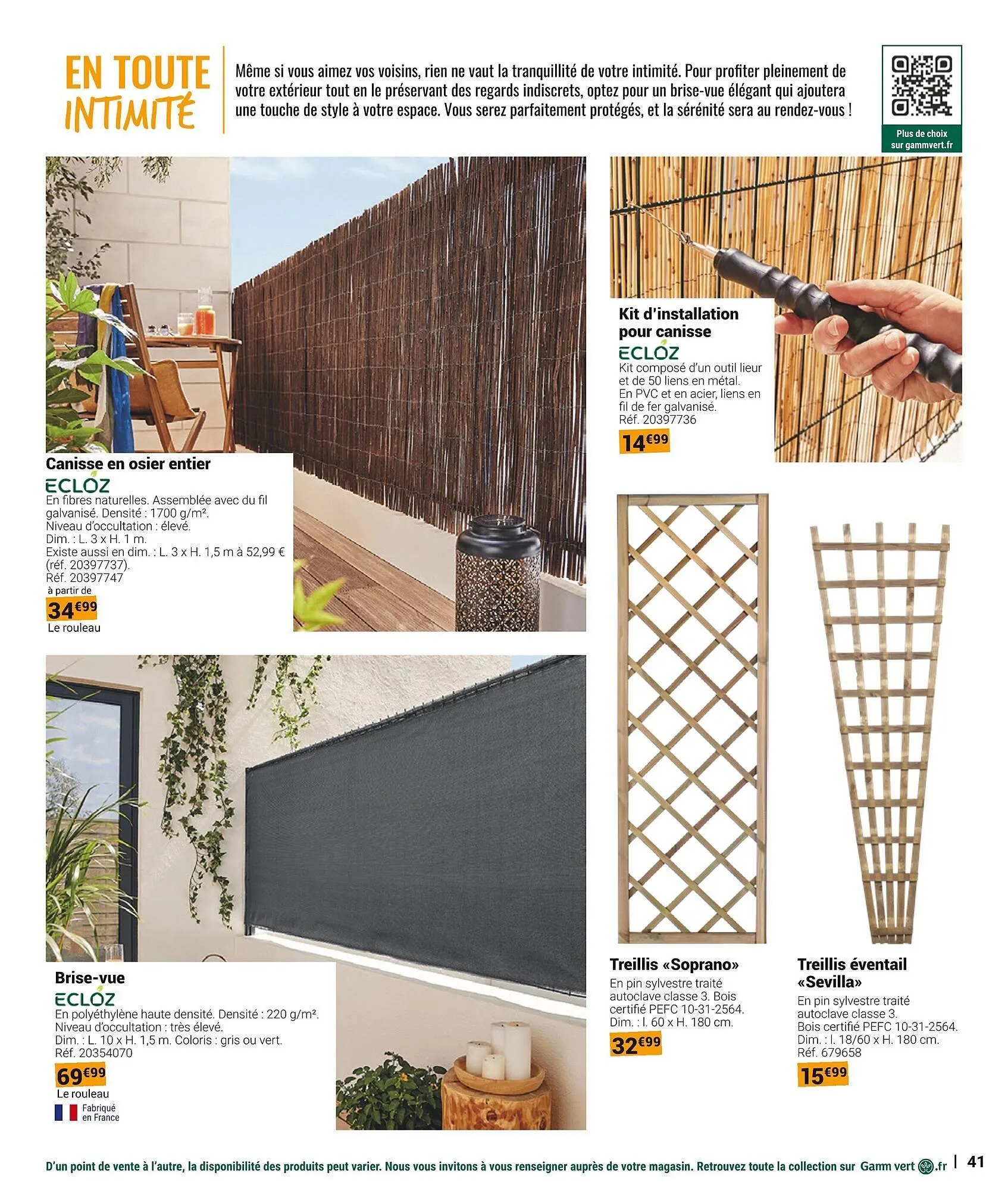 Catalogue Gamm vert du 19 mars au 1 juin 2025 - Catalogue page 41