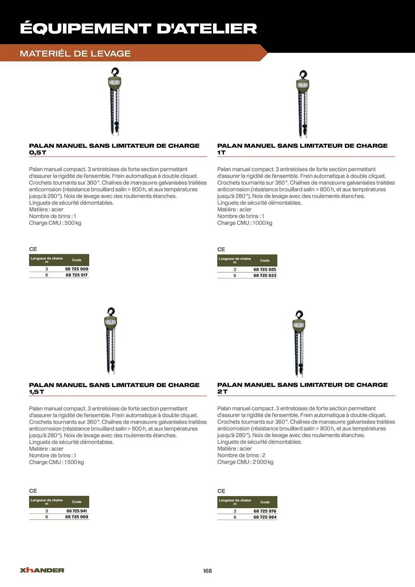 Catalogue Prolians du 2 septembre au 31 décembre 2025 - Catalogue page 168