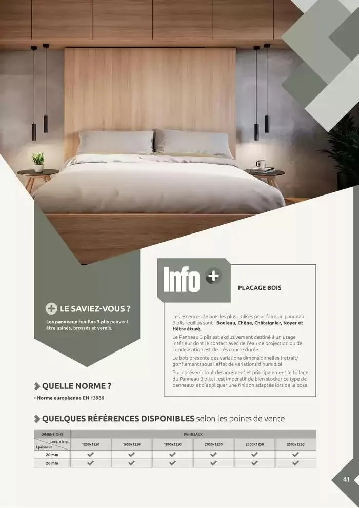 Aménagents Intérieurs du 9 décembre au 9 juin 2025 - Catalogue page 41