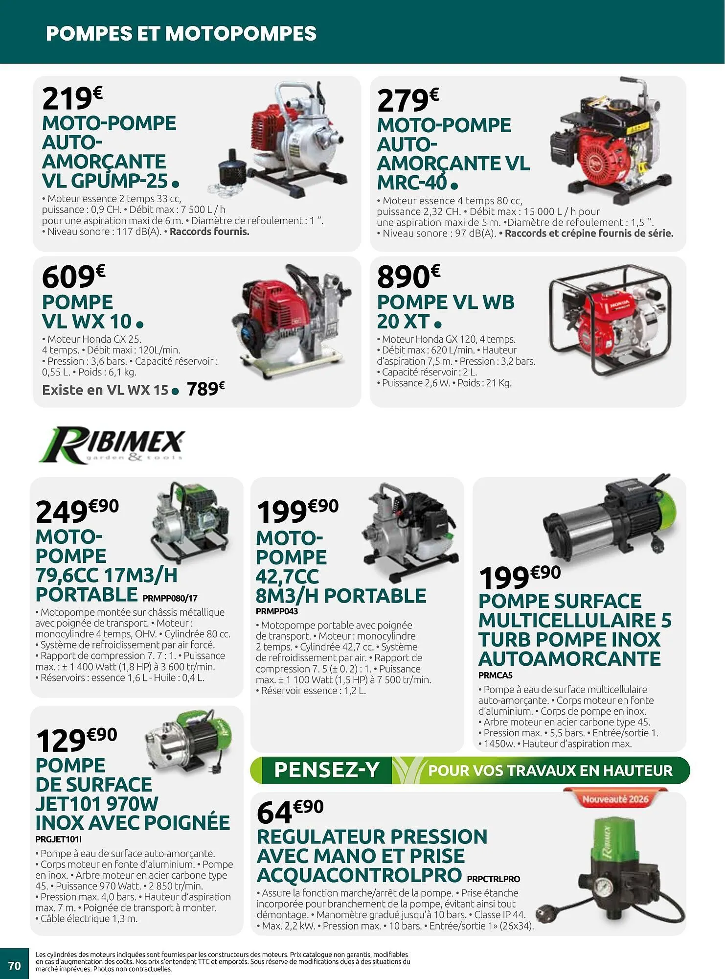 Catalogue Verts Loisirs du 18 mars au 30 mai 2026 - Catalogue page 70