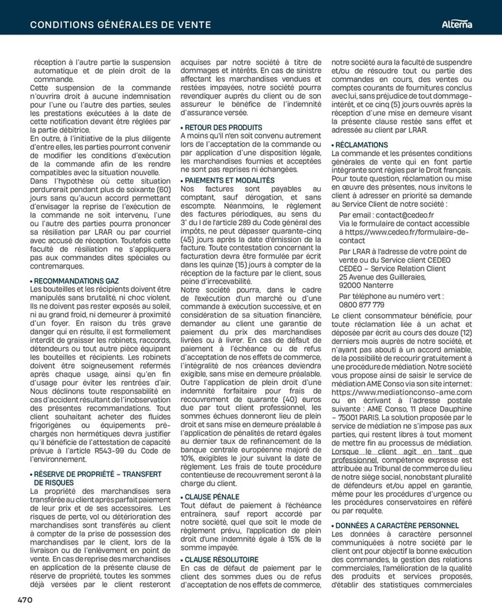 Catalogue Cedeo du 10 octobre au 31 décembre 2025 - Catalogue page 470