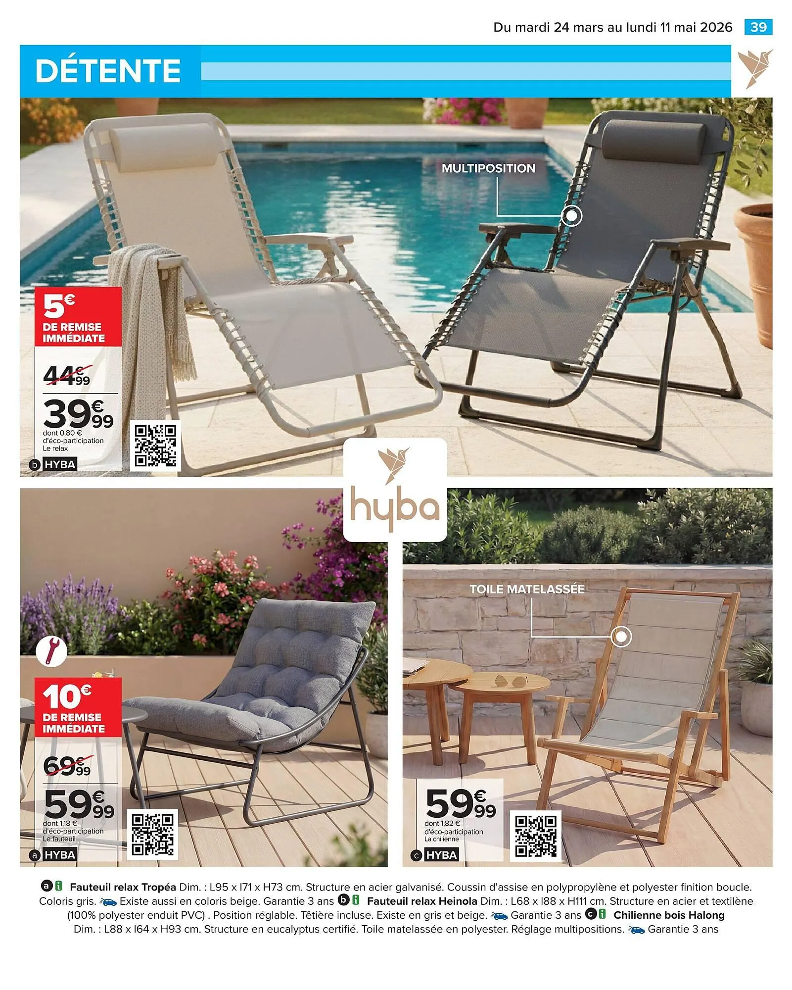 Catalogue Carrefour du 24 mars au 11 mai 2026 - Catalogue page 39