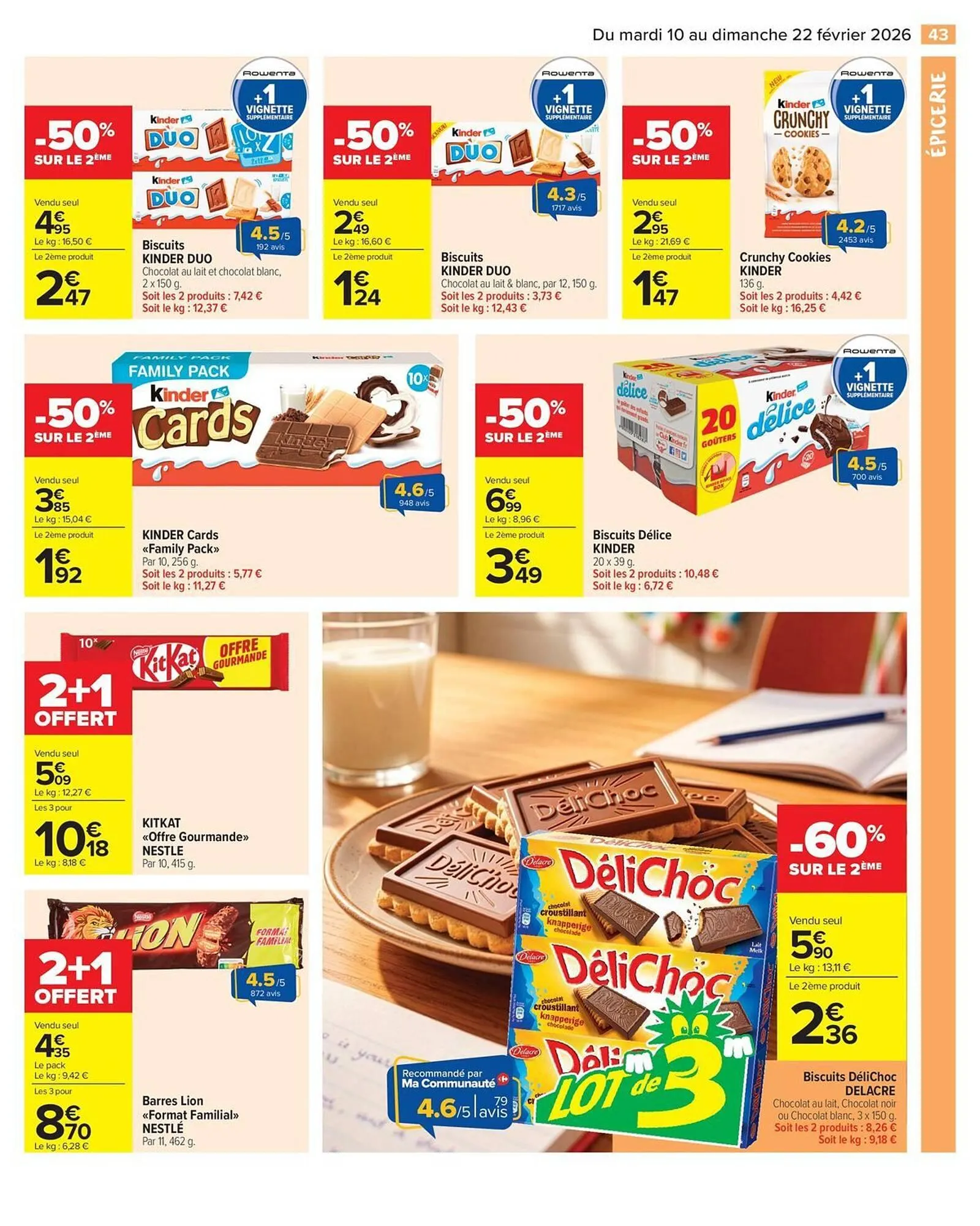 Catalogue Carrefour Market du 10 février au 22 février 2026 - Catalogue page 45