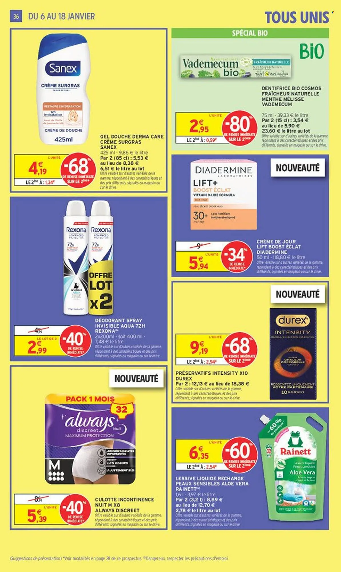 Catalogue Intermarché du 6 janvier au 18 janvier 2026 - Catalogue page 36