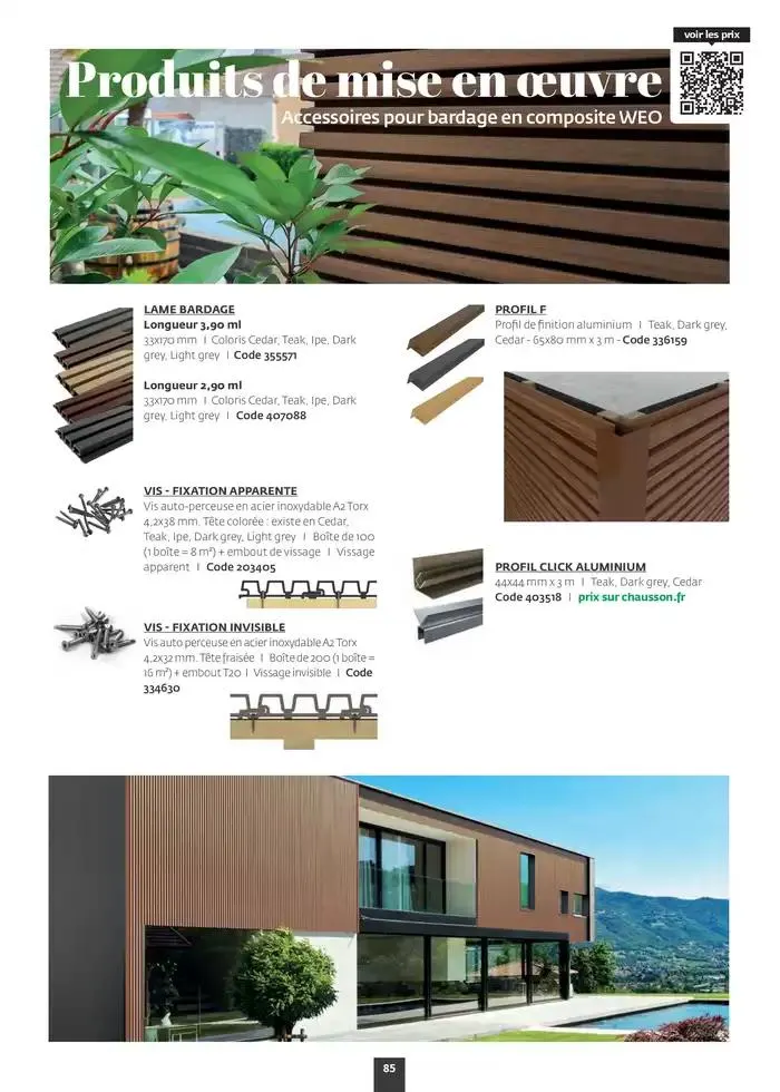 Aménagez votre extérieur SAISON 2025 du 1 janvier au 31 décembre 2025 - Catalogue page 87