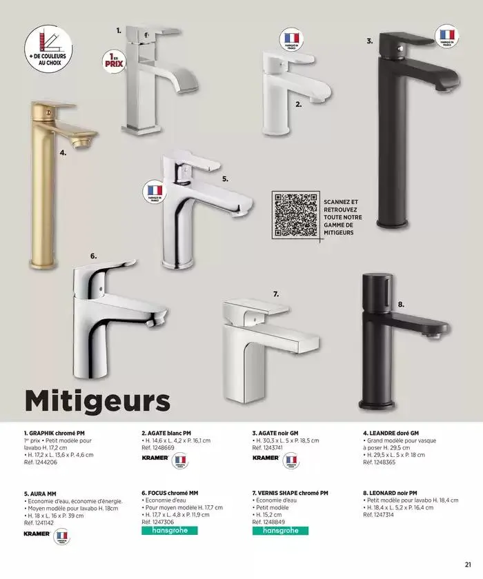 MEUBLES FORMÉO Edition 2025 du 15 avril au 31 décembre 2025 - Catalogue page 21