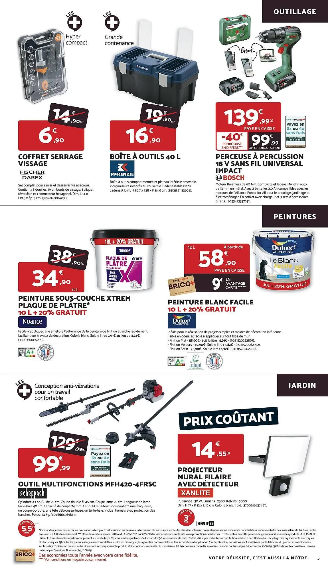 Catalogue Bricomarché du 21 janvier au 31 janvier 2026 - Catalogue page 5