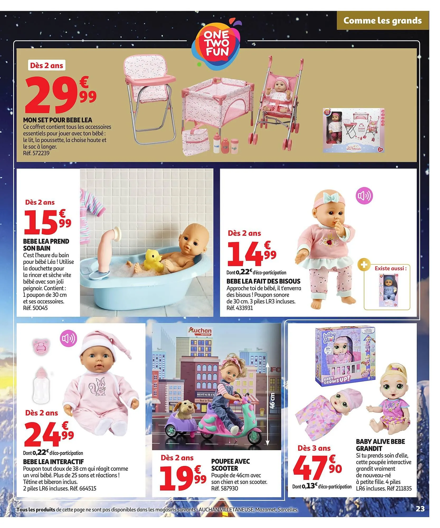 Catalogue Auchan du 21 octobre au 7 décembre 2025 - Catalogue page 23