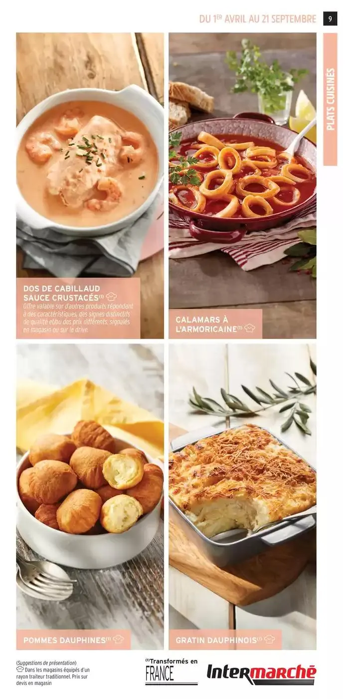 CATALOGUE TRAITEUR PRINTEMPS ETE du 1 avril au 21 septembre 2025 - Catalogue page 9