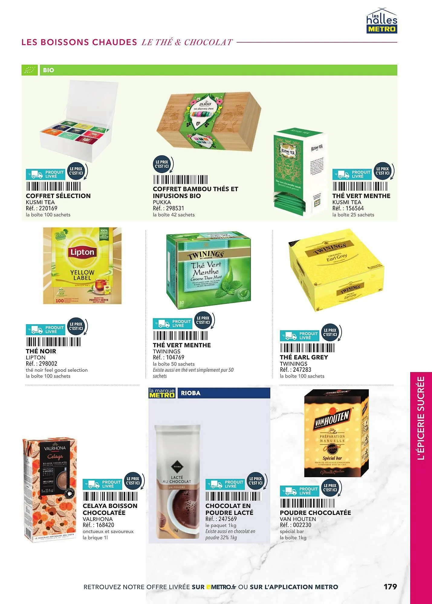 Catalogue METRO du 2 mars au 31 décembre 2025 - Catalogue page 179