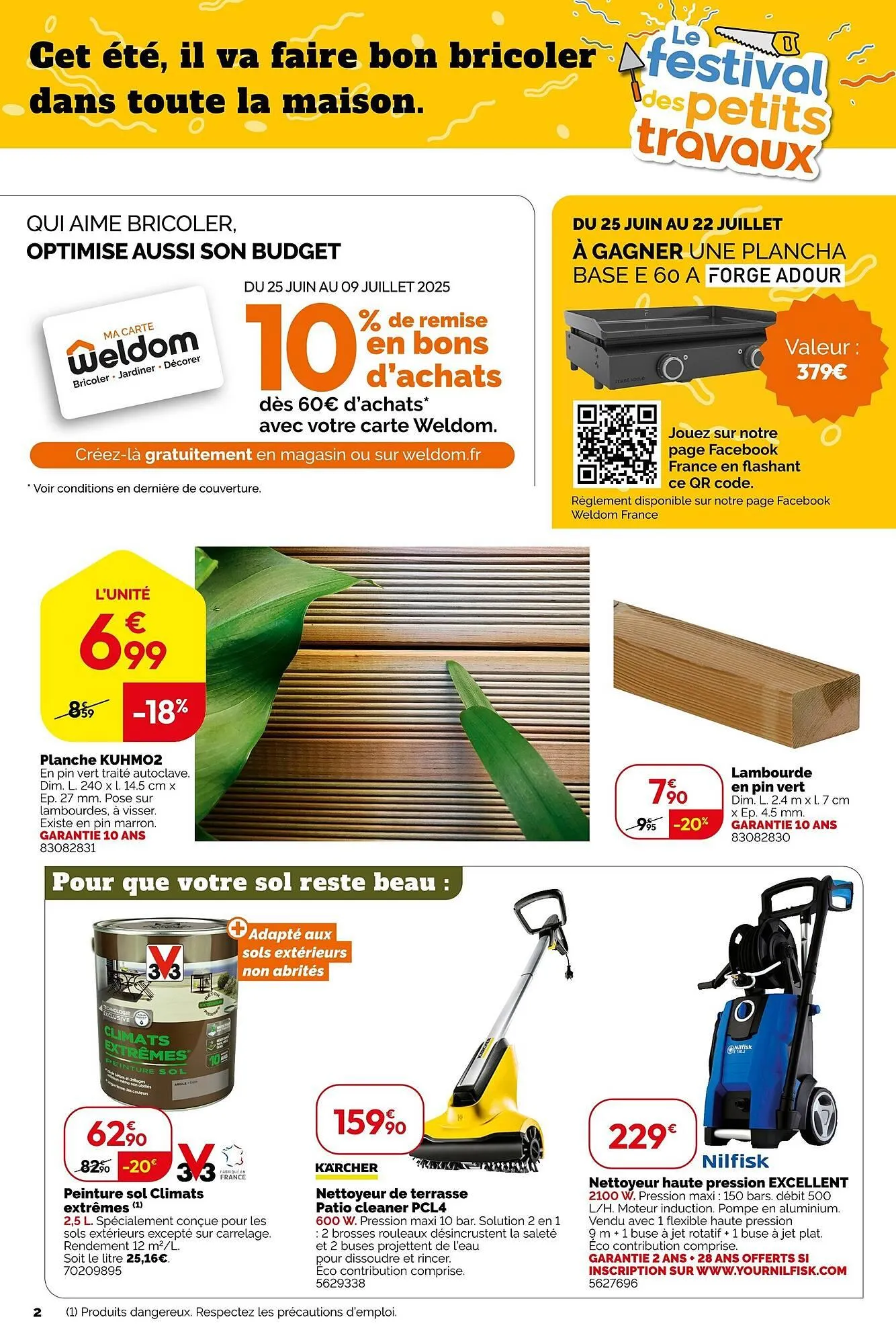 Catalogue Weldom du 25 juin au 22 juillet 2025 - Catalogue page 2