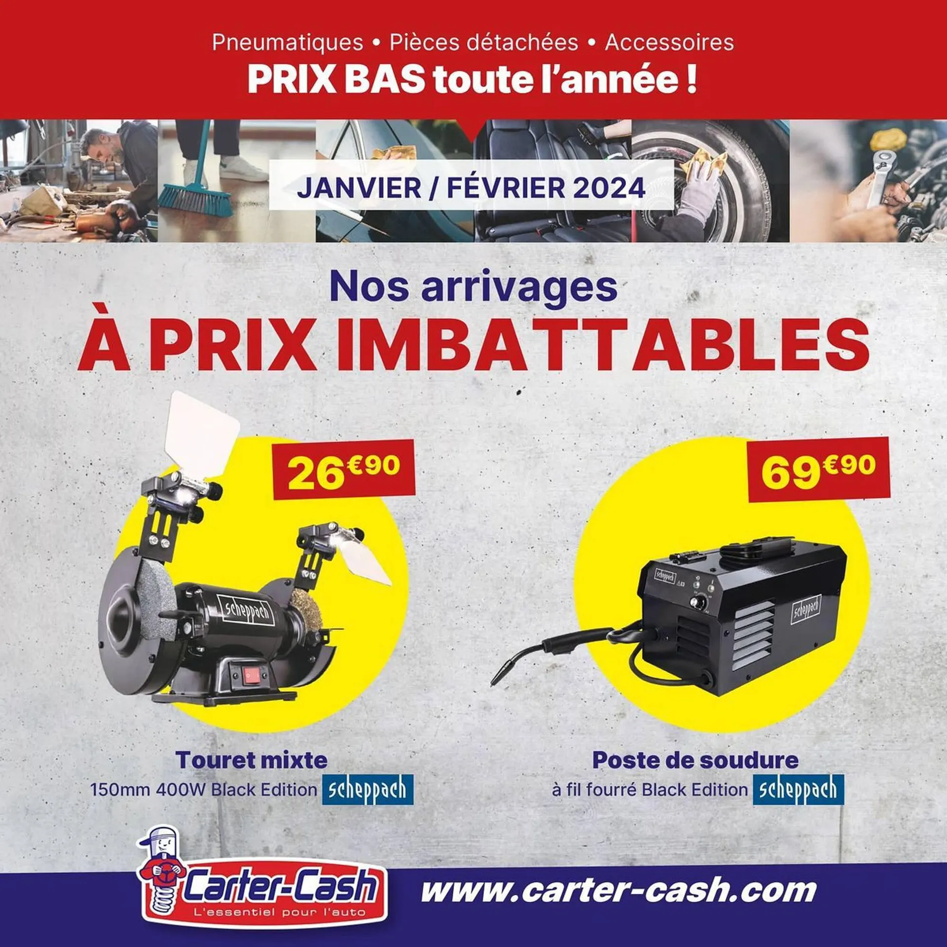Catalogue Carter-Cash du 23 janvier au 29 février 2024 - Catalogue page 