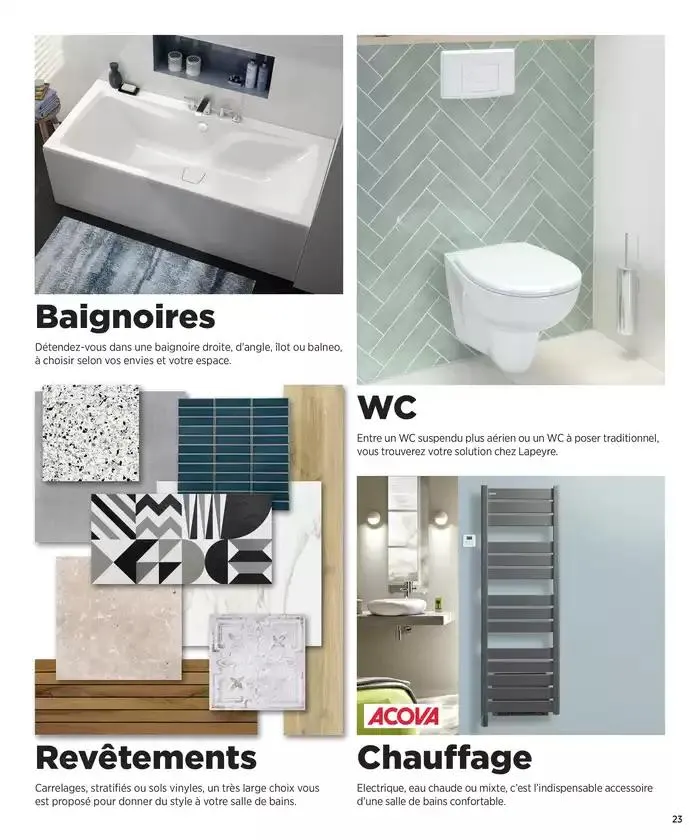 MEUBLES FORMÉO Edition 2025 du 15 avril au 31 décembre 2025 - Catalogue page 23