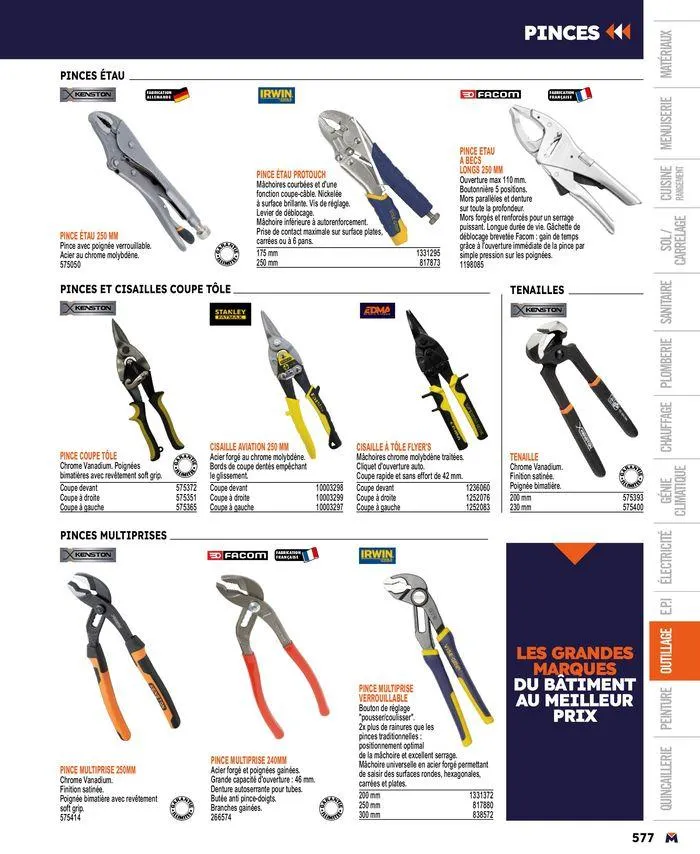 Guide produits 2024 du 15 mars au 31 décembre 2024 - Catalogue page 577