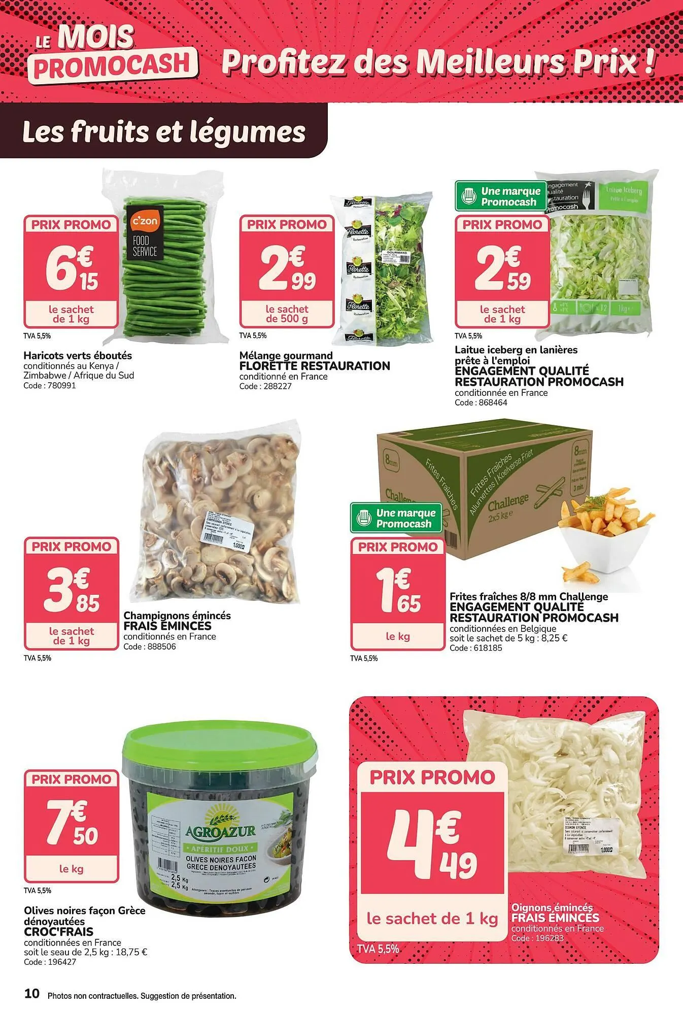 Catalogue Promocash du 31 mars au 25 avril 2026 - Catalogue page 10