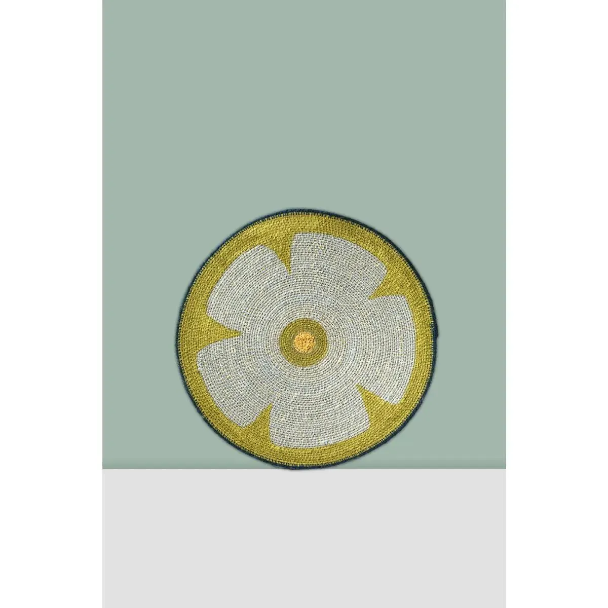 Set de table FLEUR vert