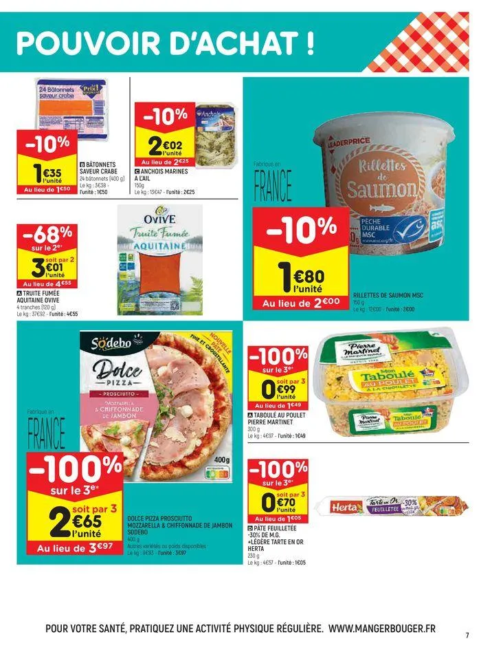 FRAPPE FORT SUR LES PRIX du 11 juin au 23 juin 2024 - Catalogue page 7