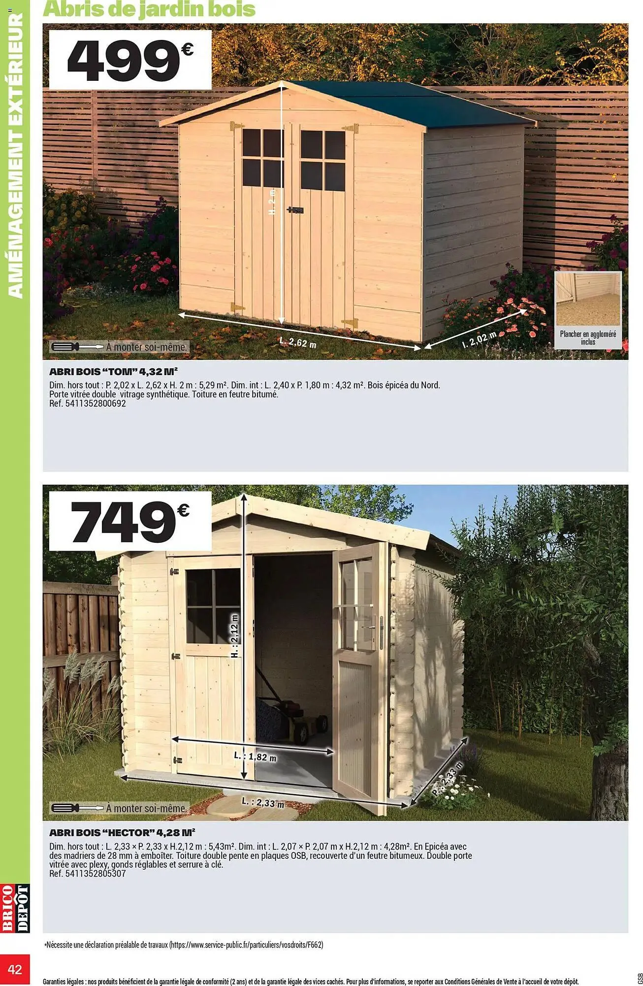 Catalogue Brico Dépôt du 25 mars au 12 juin 2026 - Catalogue page 42