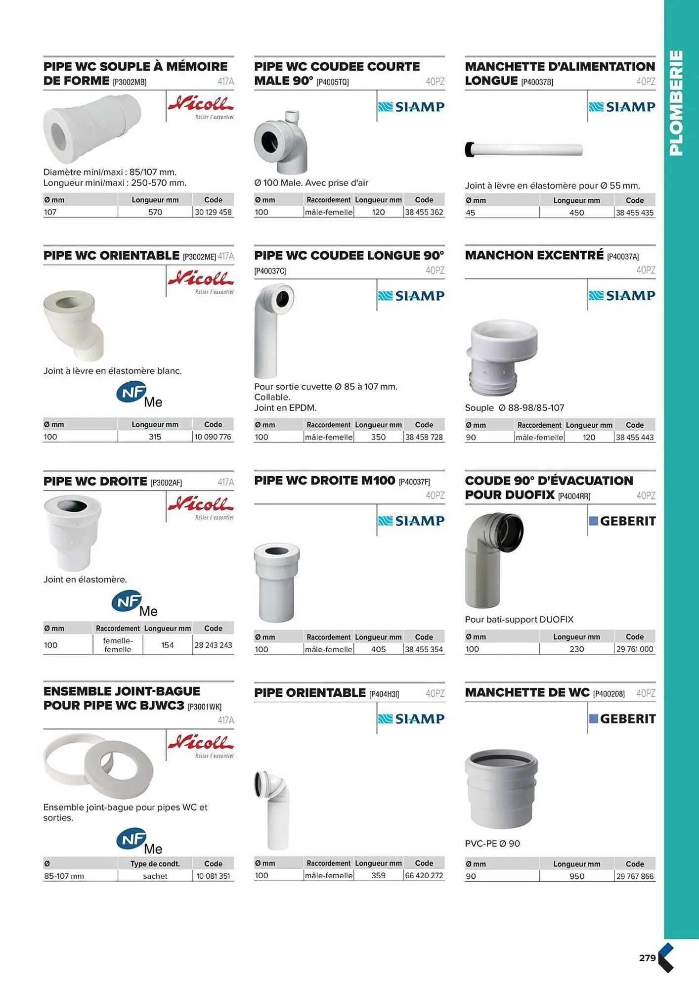 Catalogue Prolians du 2 octobre au 31 décembre 2025 - Catalogue page 279