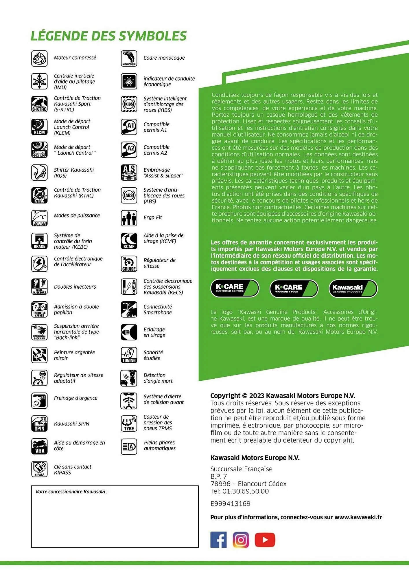 Catalogue Kawasaki du 10 juin au 30 septembre 2025 - Catalogue page 56