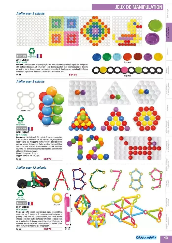 Education And Loisirs Majuscule 2025 du 5 mars au 31 décembre 2025 - Catalogue page 117