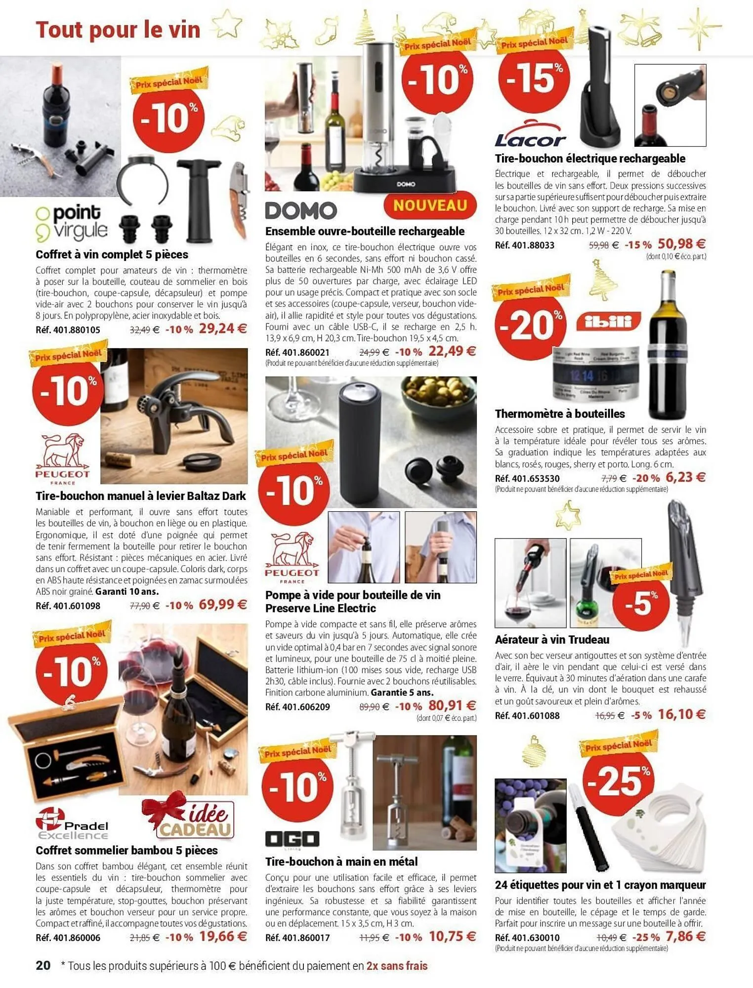 Catalogue Mathon du 28 octobre au 31 décembre 2025 - Catalogue page 20