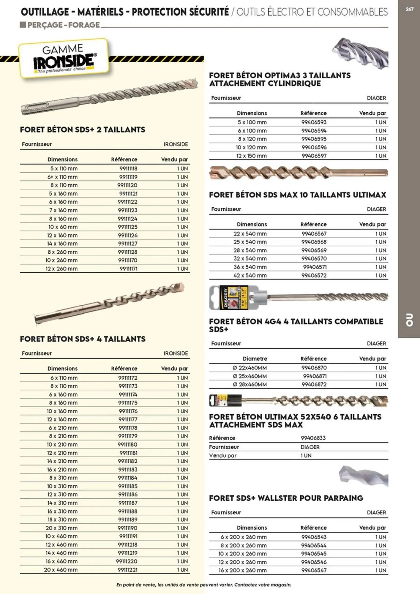 Catalogue Tout faire matériaux du 17 décembre au 30 décembre 2025 - Catalogue page 185