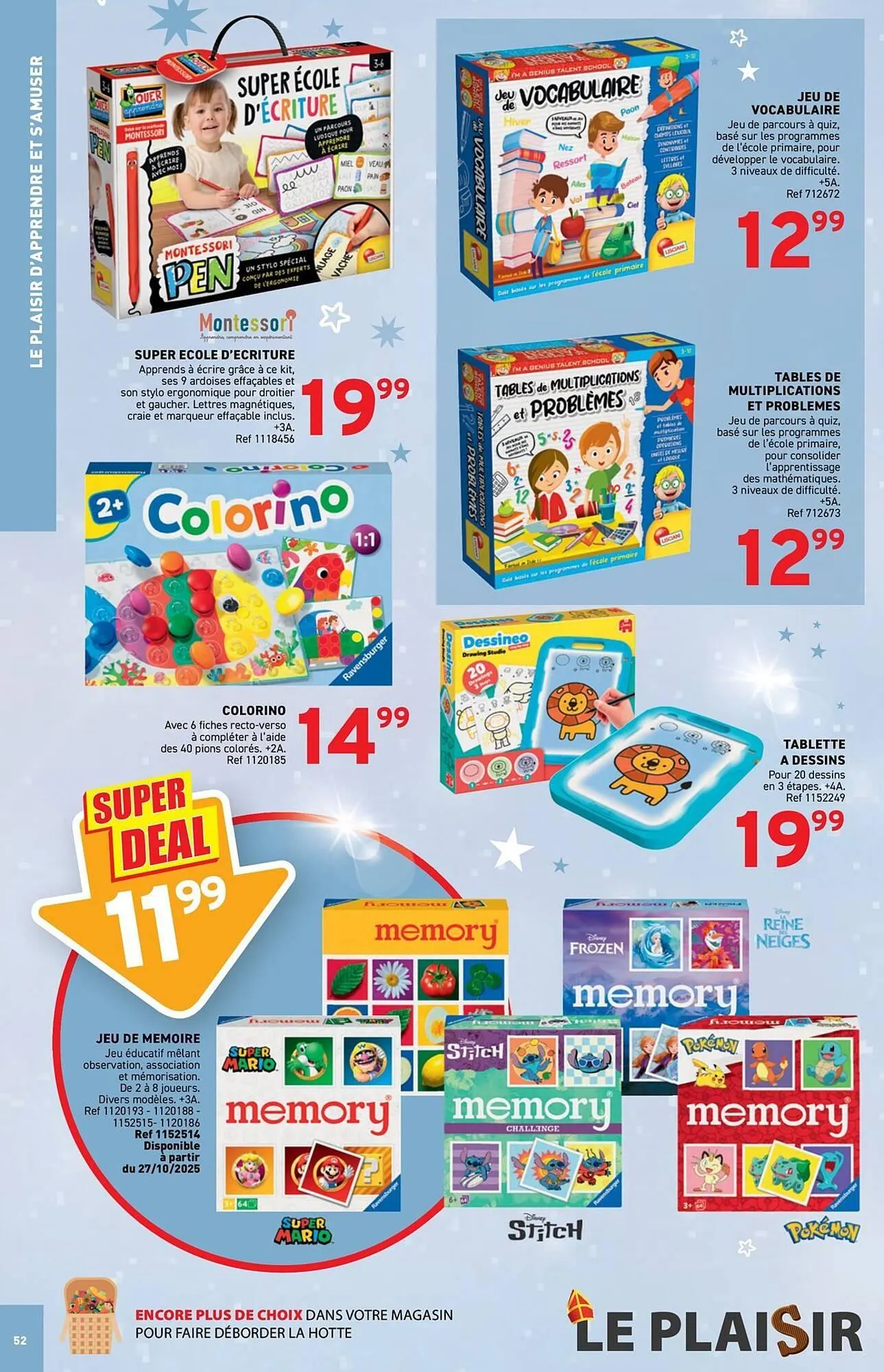 Catalogue Trafic du 10 octobre au 24 novembre 2025 - Catalogue page 52