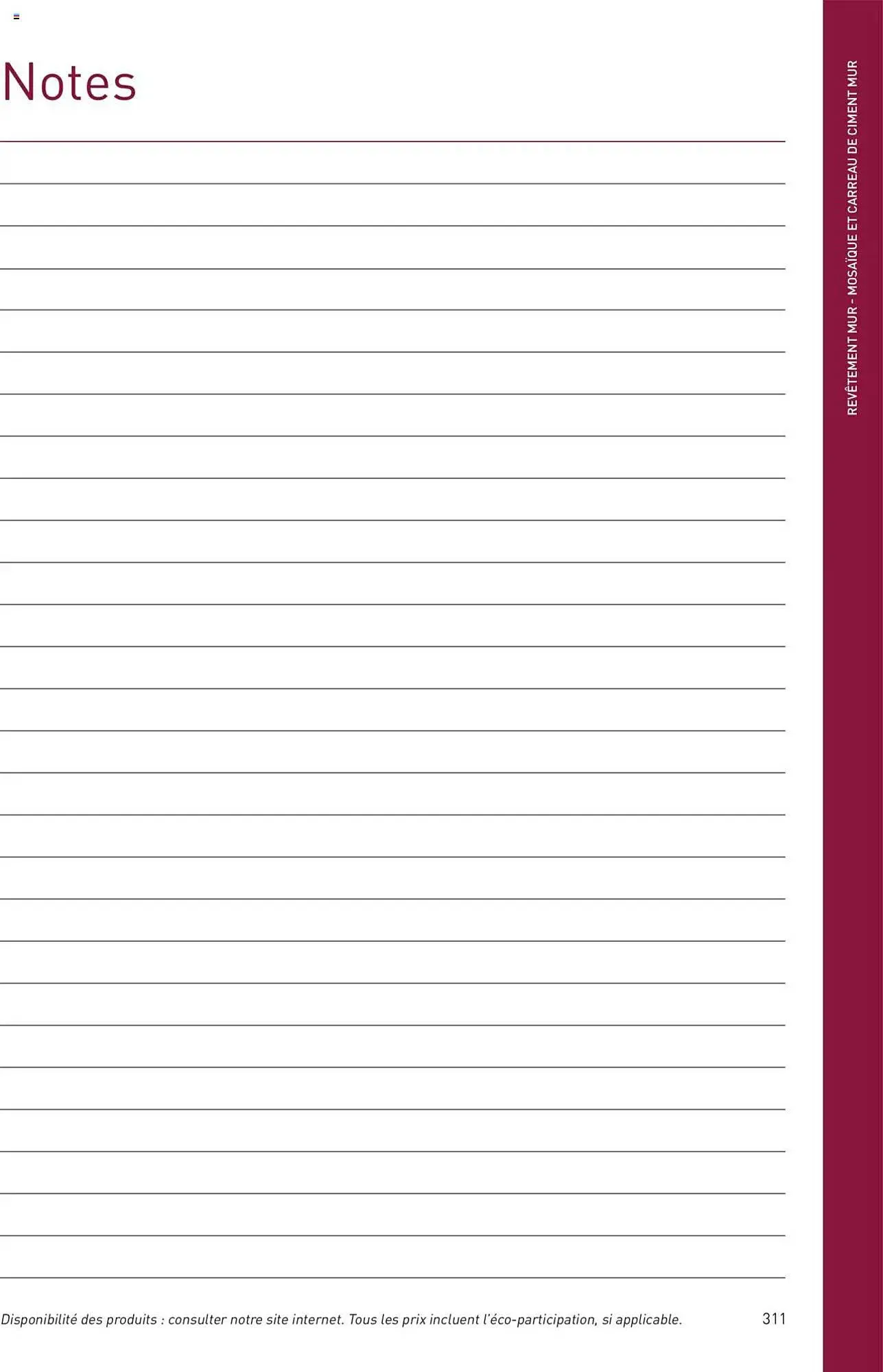 Catalogue Point P du 11 juillet au 31 décembre 2025 - Catalogue page 311