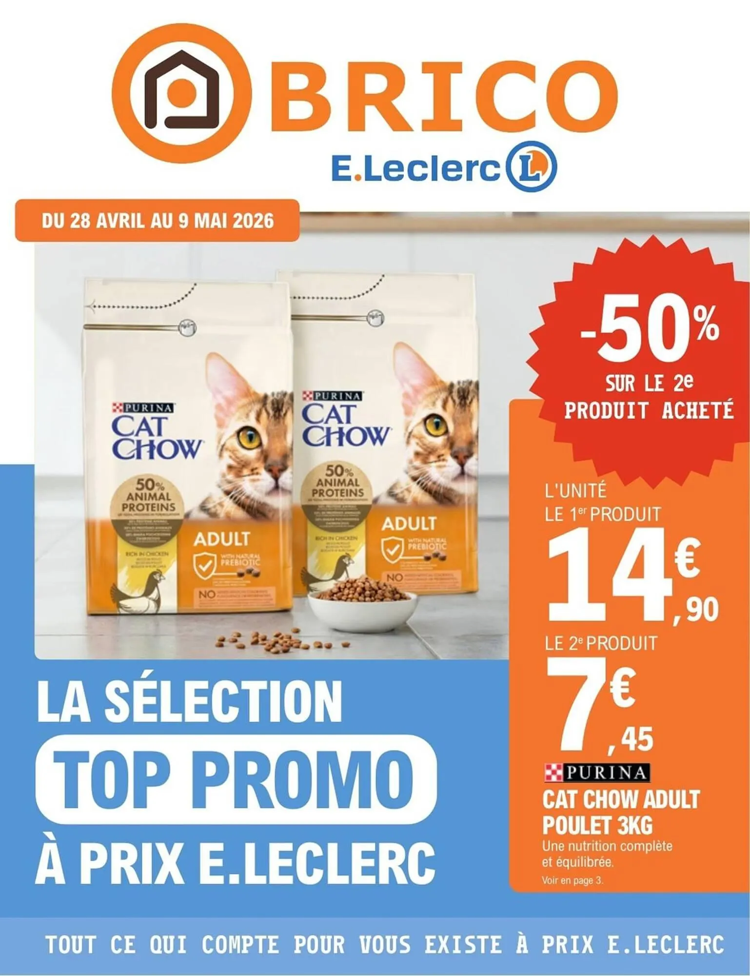Catalogue E.Leclerc Brico du 27 avril au 9 mai 2026 - Catalogue page 1