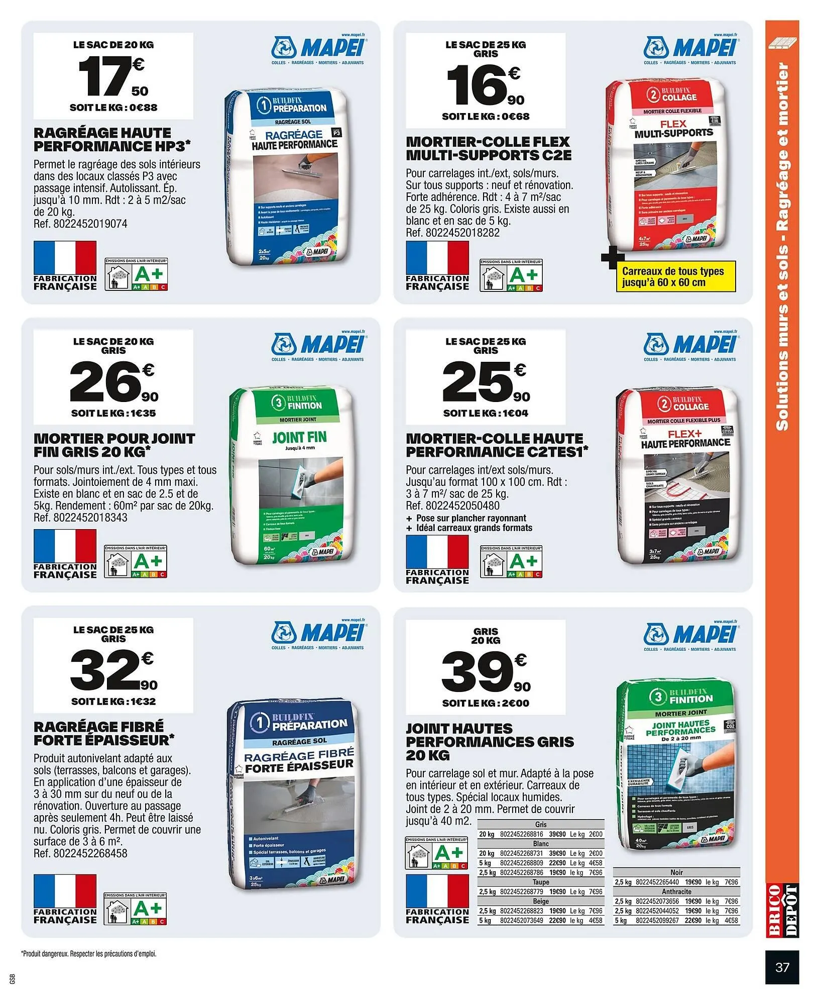 Catalogue Brico Dépôt du 20 juin au 3 juillet 2025 - Catalogue page 37