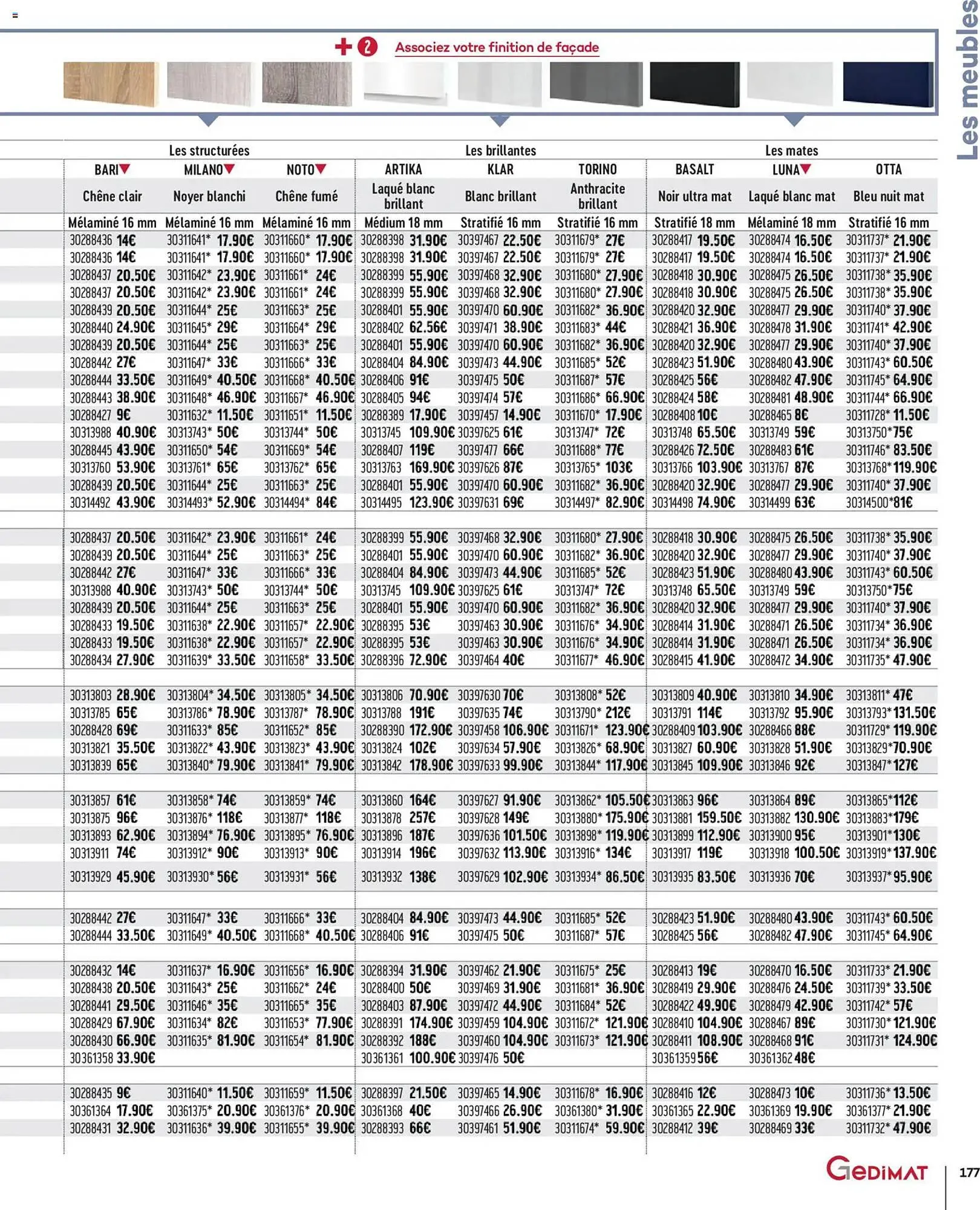 Catalogue Gedimat du 1 avril au 30 avril 2026 - Catalogue page 177