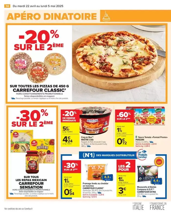 -50% SUR LE 2ÈME SUR TOUT JOKER du 22 avril au 5 mai 2025 - Catalogue page 16