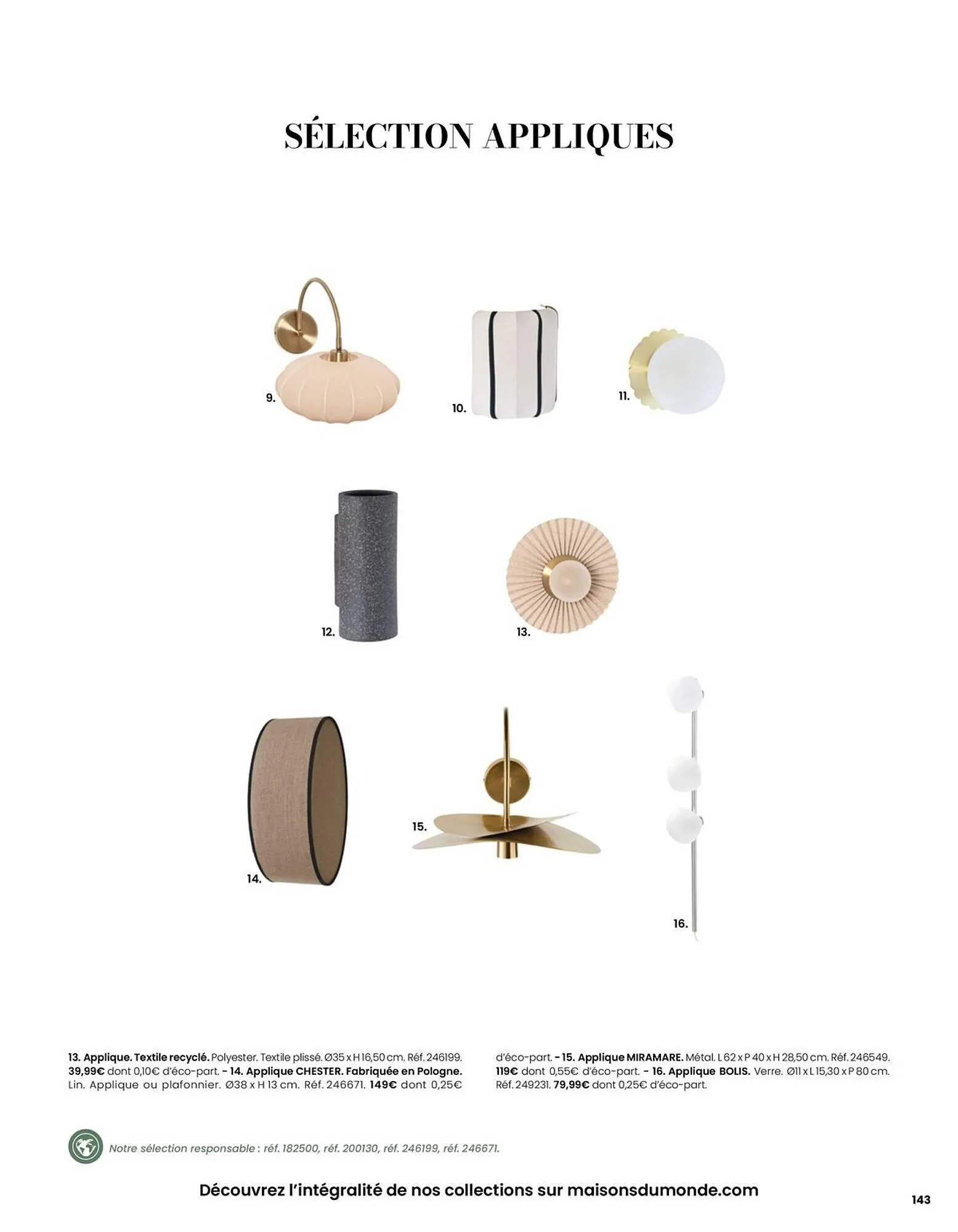 Catalogue Maisons du Monde du 11 décembre au 31 décembre 2025 - Catalogue page 143