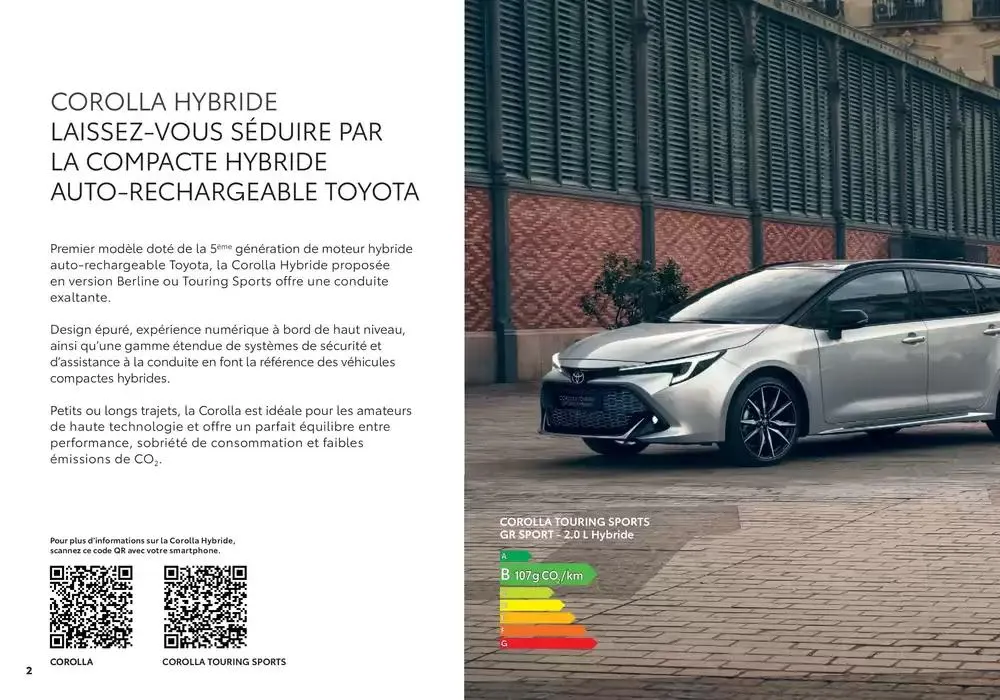 Toyota Corolla  du 11 février au 11 février 2026 - Catalogue page 2