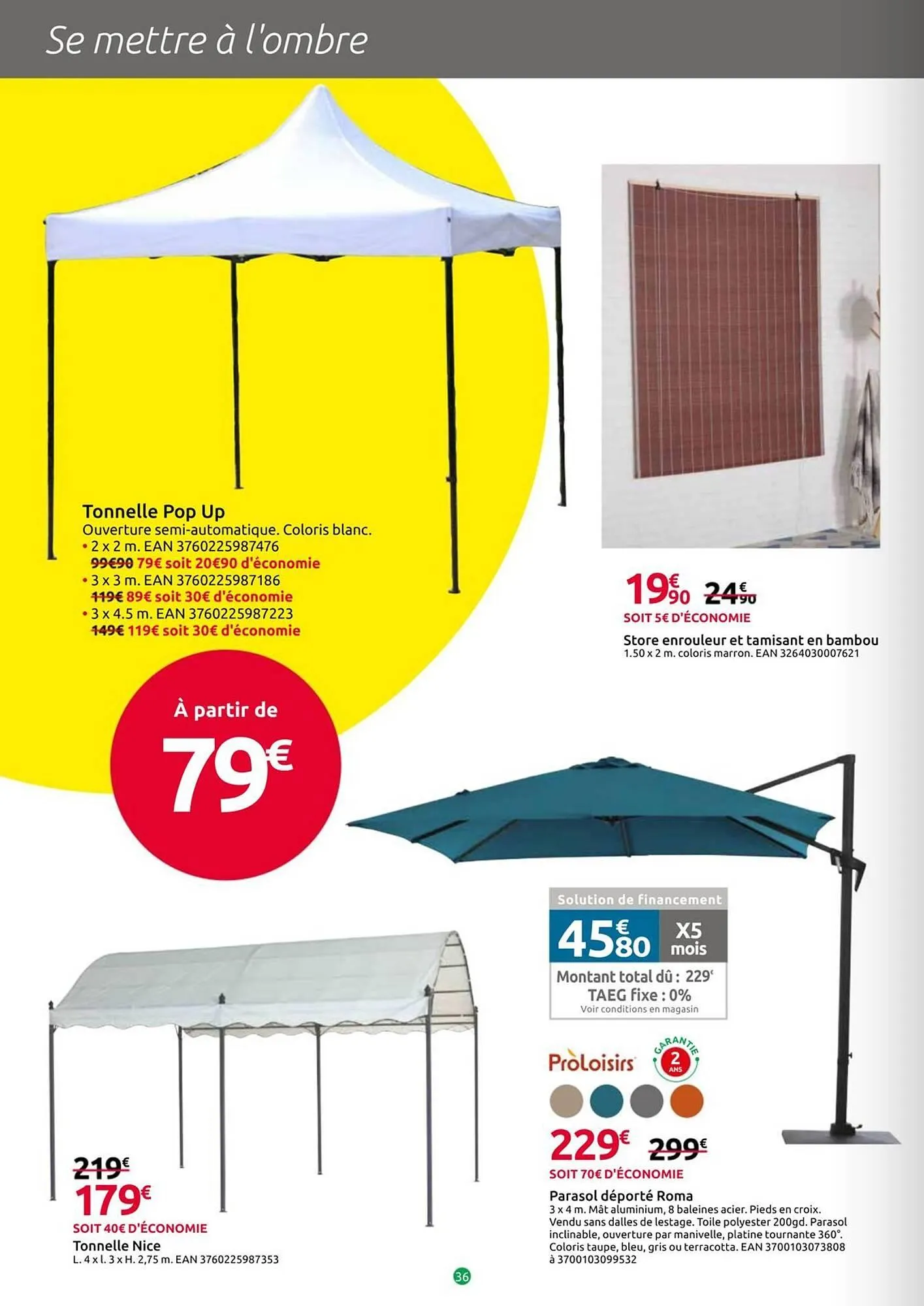 Catalogue Mr Bricolage du 25 mars au 19 avril 2026 - Catalogue page 36