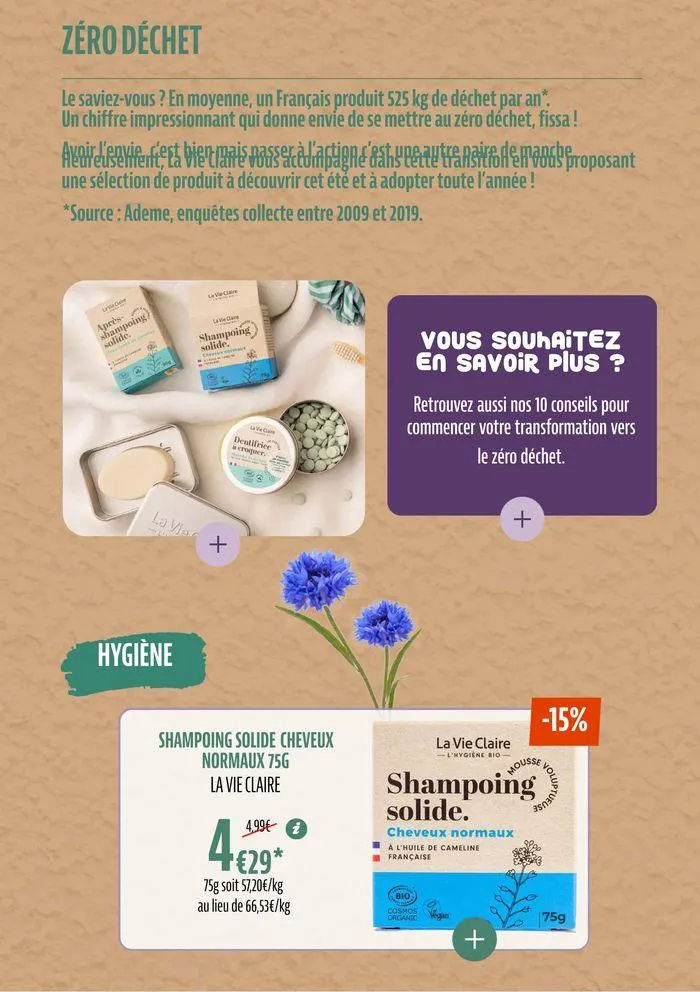 Tutes Nos Promos Bio Pour Un Ete Savoureux du 28 juin au 7 juillet 2024 - Catalogue page 35