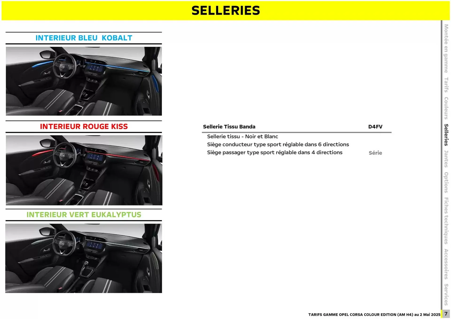 Catalogue Opel du 12 mai au 12 mai 2026 - Catalogue page 7