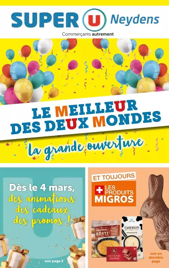 Quinzaine Commerçante du 4 mars au 16 mars 2025 - Catalogue page 1