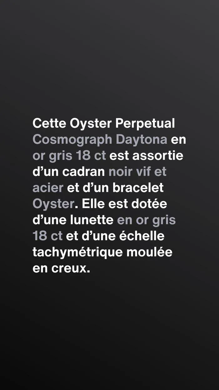 Rolex Cosmograph Daytona du 24 septembre au 23 septembre 2025 - Catalogue page 2