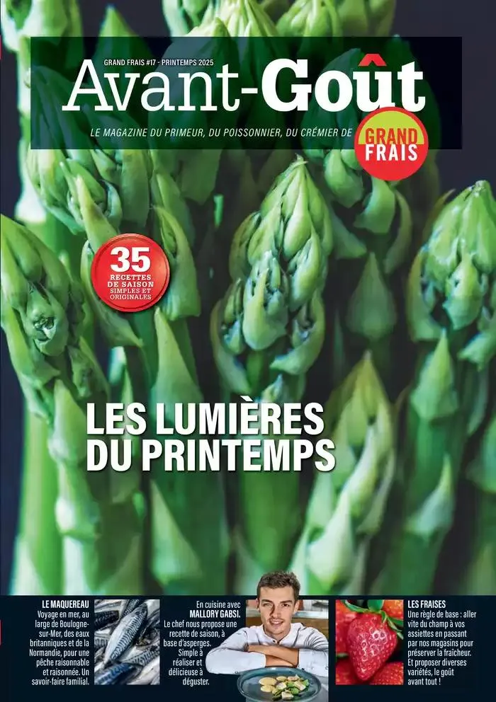 Printemps 2025 du 23 avril au 31 mai 2025 - Catalogue page 1