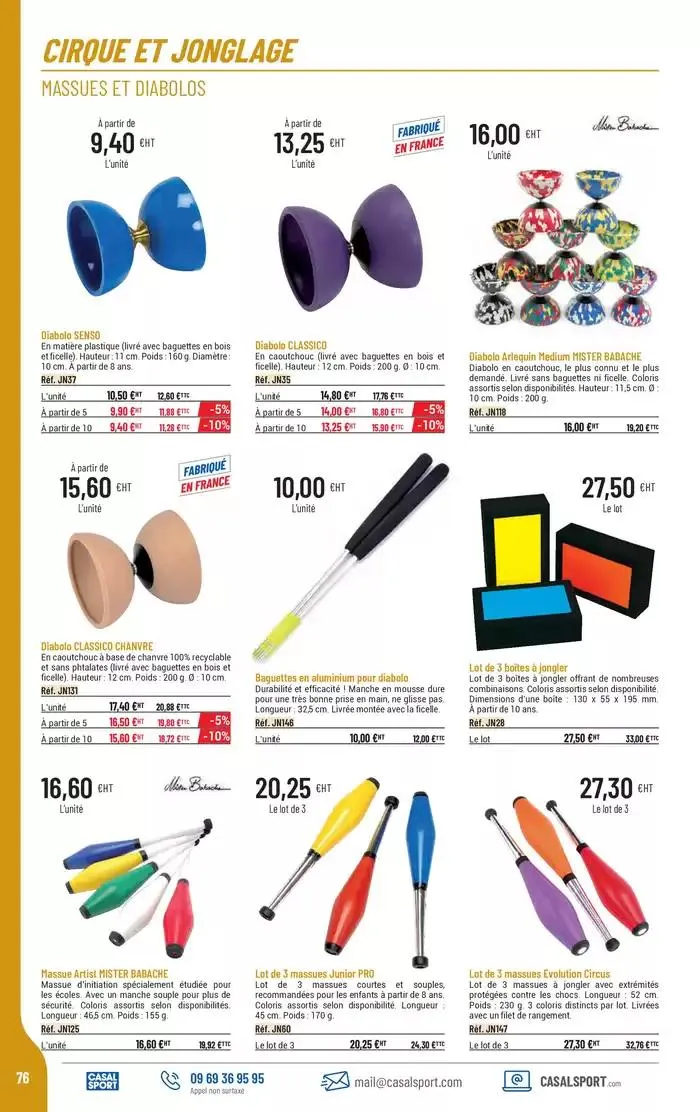 ÉQUIPEMENT SPORTIF du 6 mars au 31 décembre 2025 - Catalogue page 48