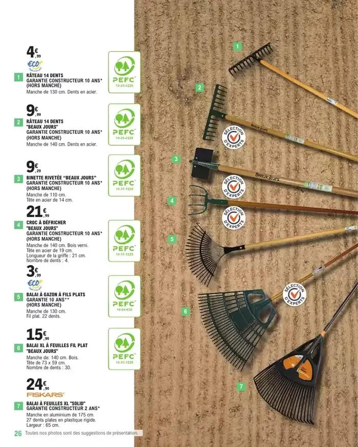 Guide Jardin du 18 février au 31 décembre 2025 - Catalogue page 26