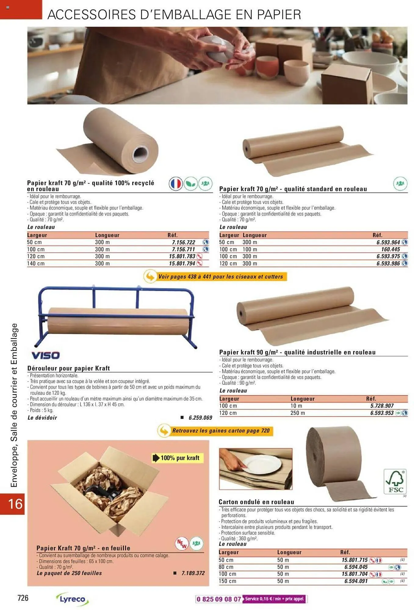 Catalogue Lyreco du 15 mai au 31 décembre 2023 - Catalogue page 726