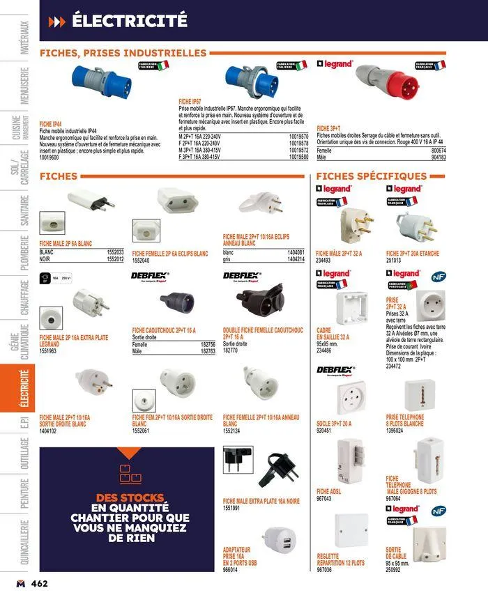 Guide produits 2024 du 15 mars au 31 décembre 2024 - Catalogue page 462
