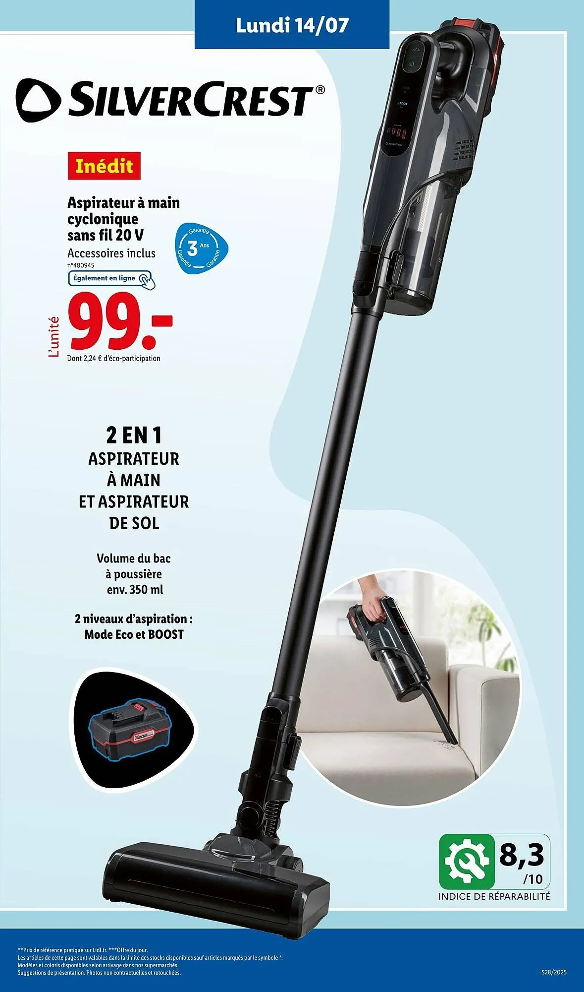 Catalogue Lidl du 10 juillet au 14 juillet 2025 - Catalogue page 23